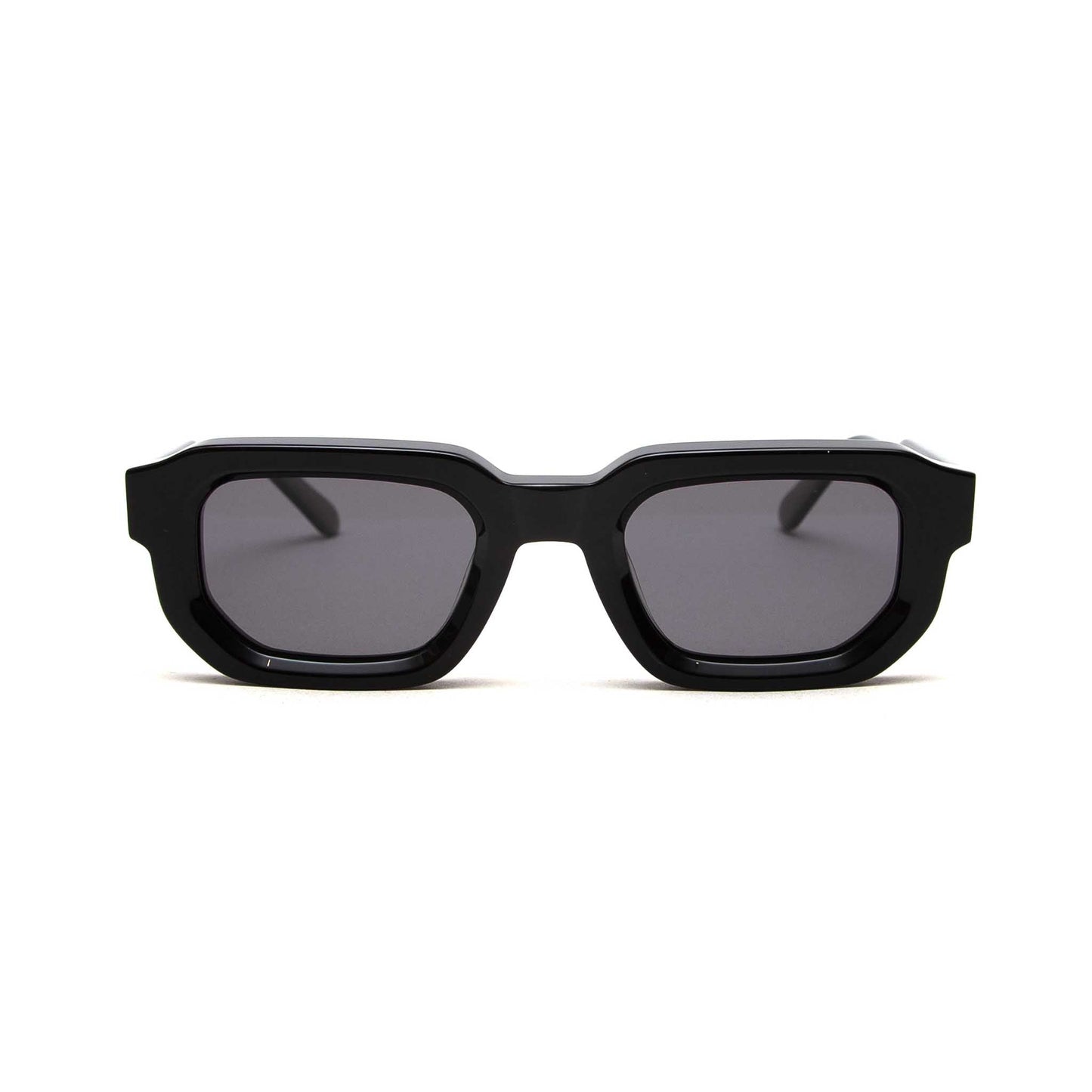 milk* eyewear Jules Sunglasses - gloss Black, Black lens. - milk* eyewear