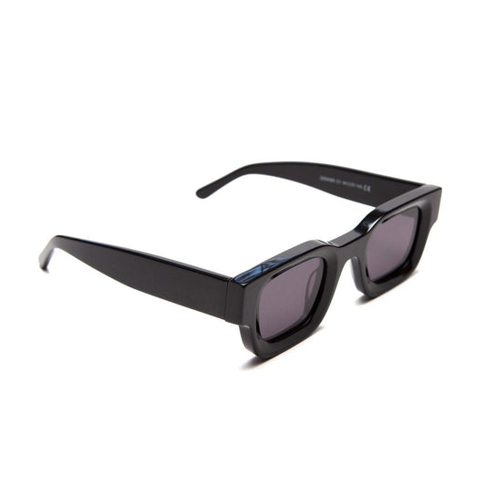 milk* eyewear Vincent Sunglasses - Gloss Black, Black lens - milk* eyewear