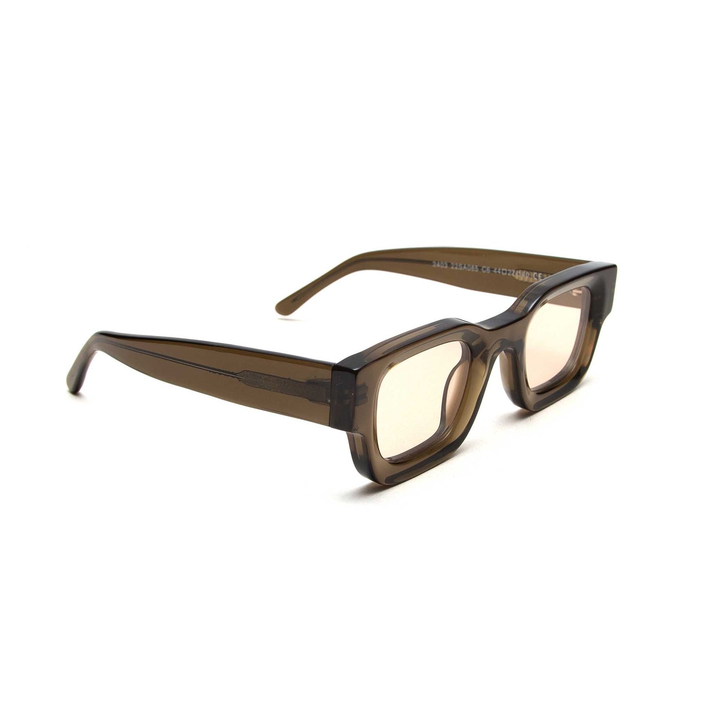milk* eyewear Vincent Sunglasses - Olive, Olive lens - milk* eyewear