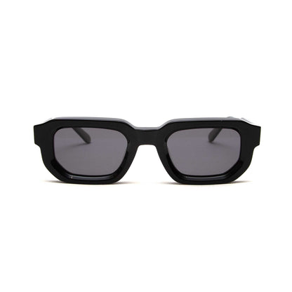 milk* eyewear Jules Sunglasses - gloss Black, Black lens. - milk* eyewear