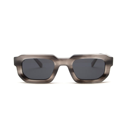 milk* eyewear Jules Sunglasses - Grey, dark lens. - milk* eyewear