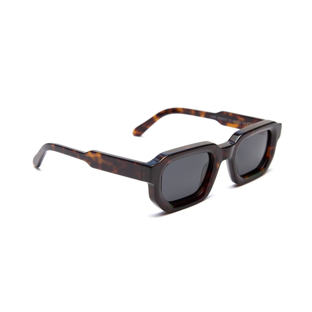 milk* eyewear Jules Sunglasses - Tortoise shell, Dark lens. - milk* eyewear