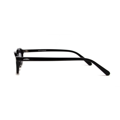 milk* eyewear Mia Sunglasses - Gloss Black, Black. - milk* eyewear