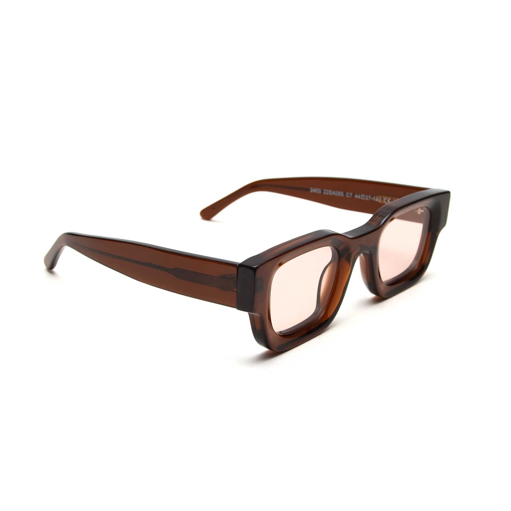 milk* eyewear Vincent Sunglasses - Rust , Rust lens - milk* eyewear