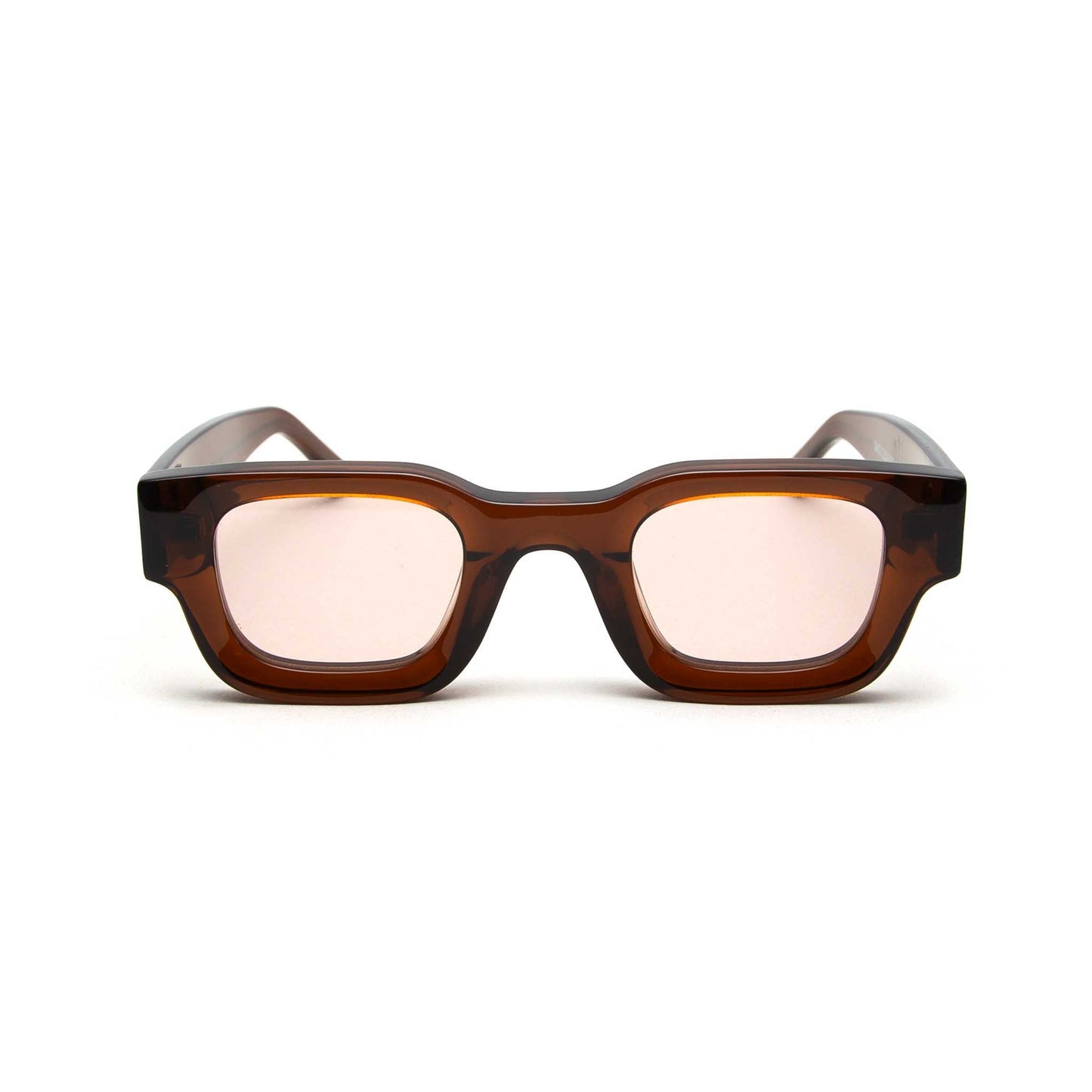 milk* eyewear Vincent Sunglasses - Rust , Rust lens - milk* eyewear