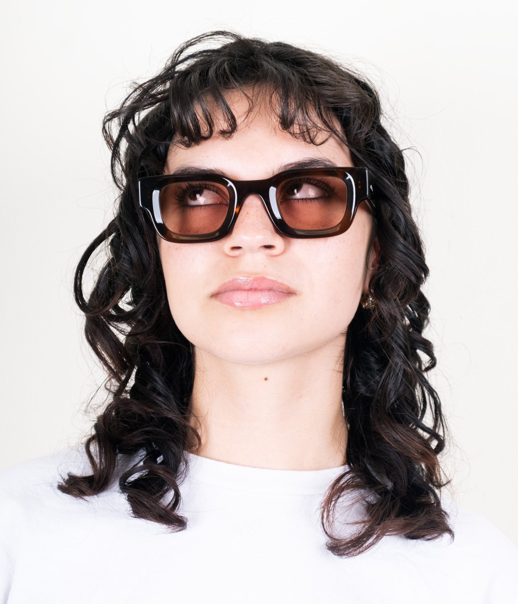 milk* eyewear Vincent Sunglasses - Rust , Rust lens - milk* eyewear