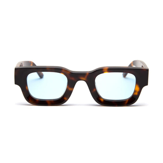 milk* eyewear Vincent Sunglasses - Tortoise Shell, Blue lens - milk* eyewear