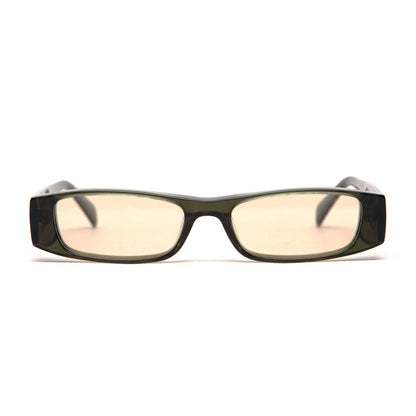 milk* eyewear Winston Sunglasses - Olive Acetate, Olive Polarised Lens - milk* eyewear